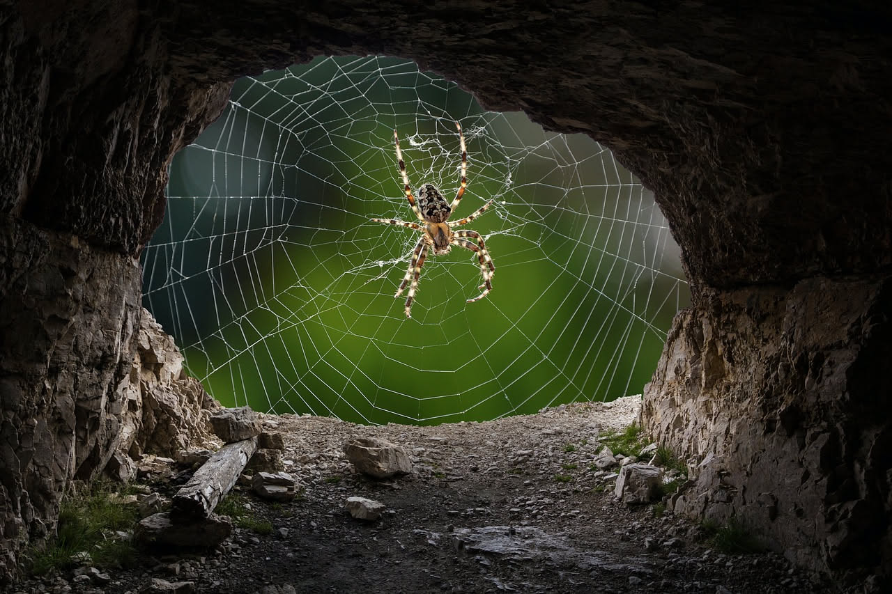 Il terrario: spazio verticale e ragnatela